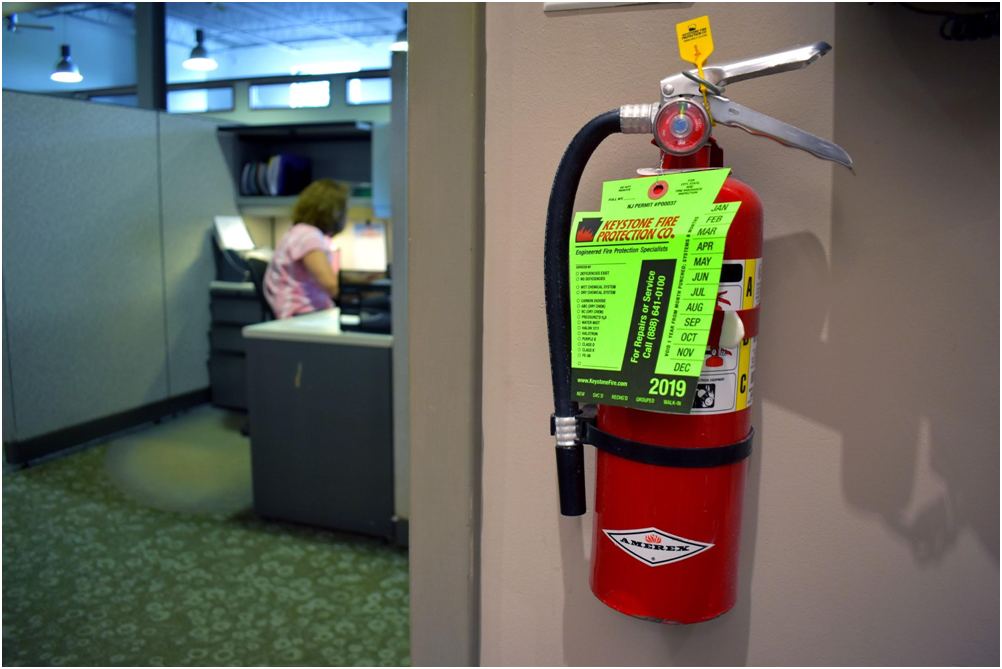 whats in a fire extinguisher